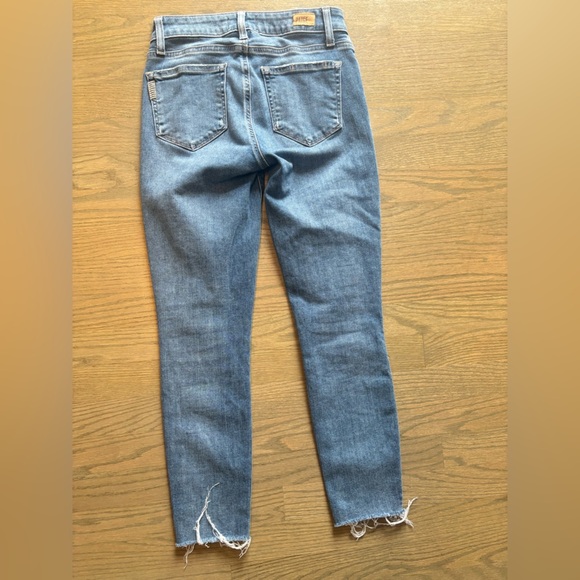 PAIGE Verdugo Crop Jeans light blue women’s size 25 - Picture 6 of 6